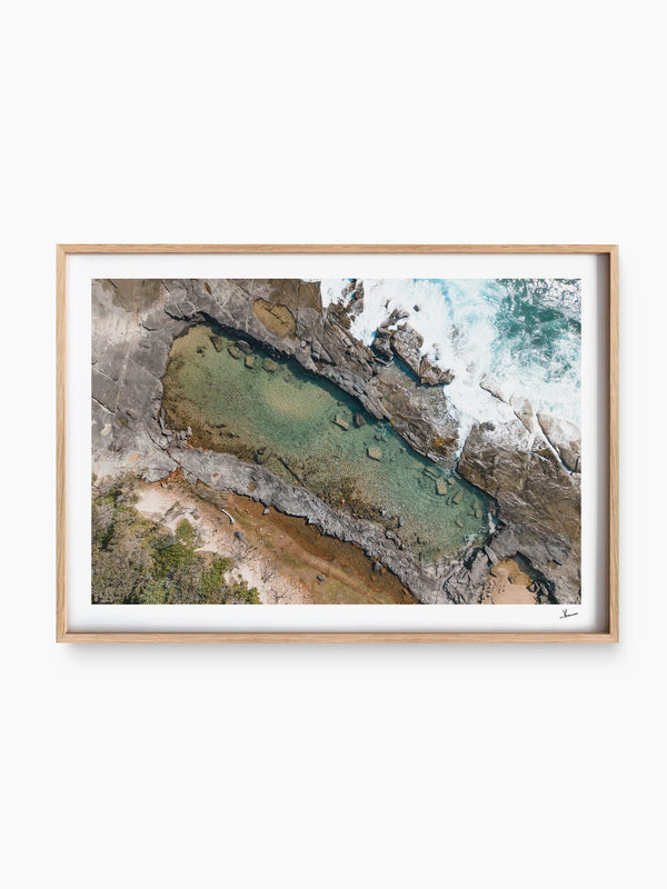 Angourie Rock Pool 01 - Wall Art Print