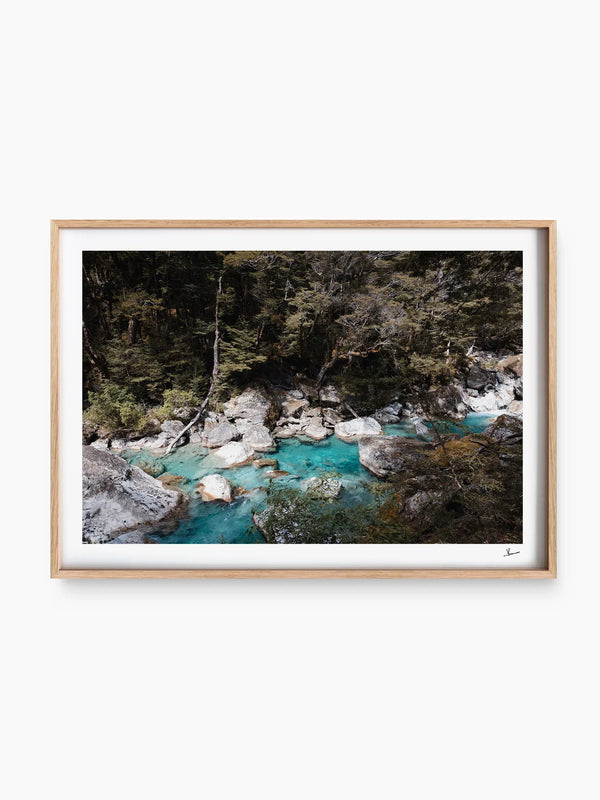 Routeburn River – New Zealand Wall Art Print