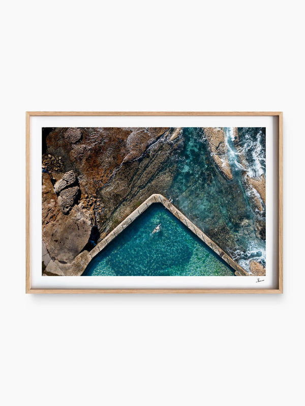 Malabar Rock Pool 02 - Wall Art Print