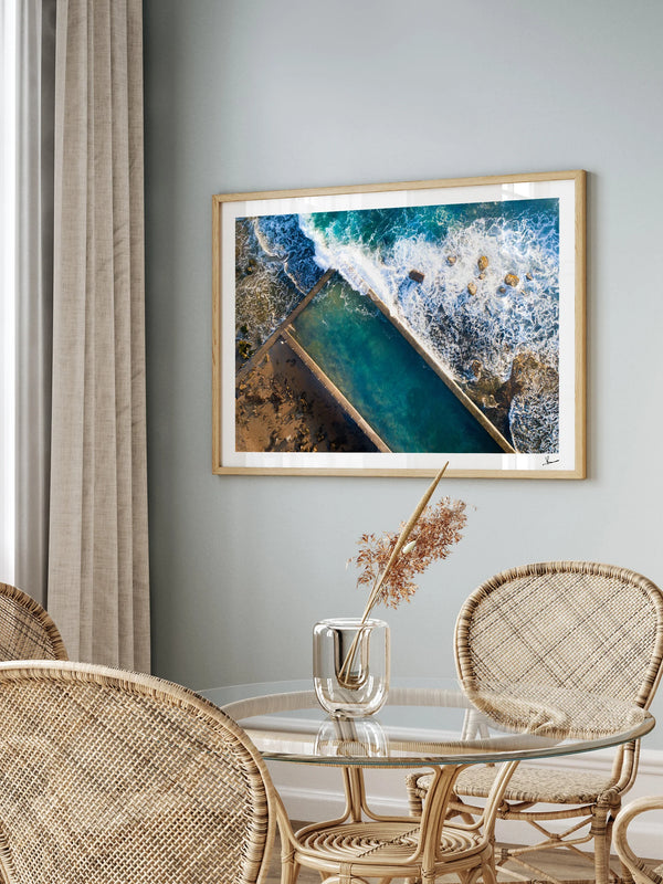Newport Rockpool 01 - Wall Art Print