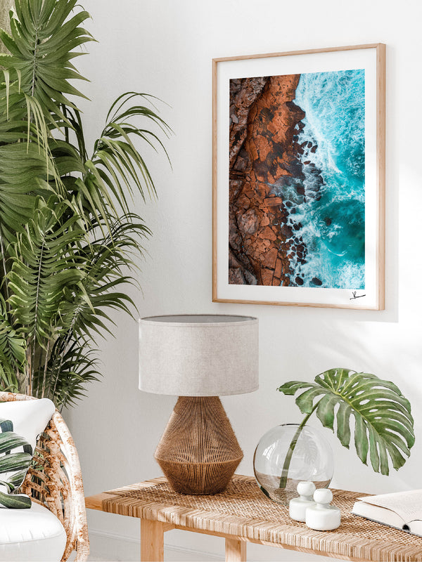 Salty Rock 01 - Wall Art Print