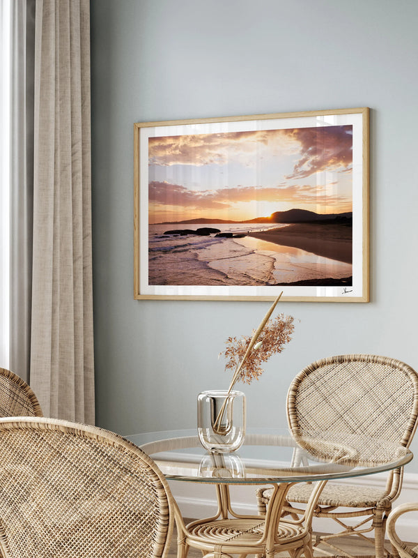 Trial Bay Front Beach Sunrise 01 (South West Rocks) - Wall Art Print