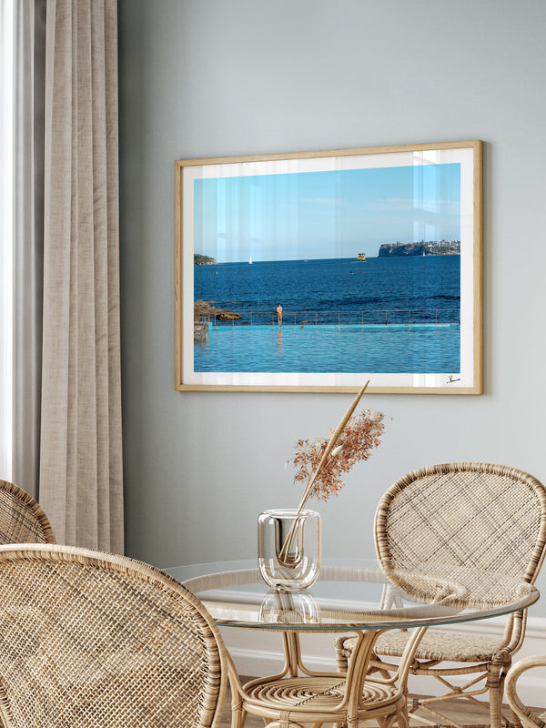 Fairlight Tidal Swimming Pool 02 - Wall Art Print