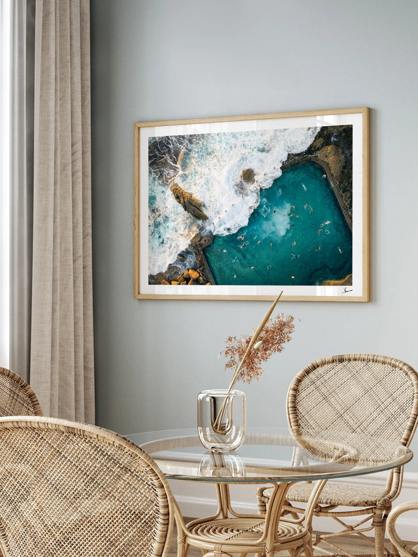 Maroubra Mahon Pool 03 - Sydney Wall Art Print