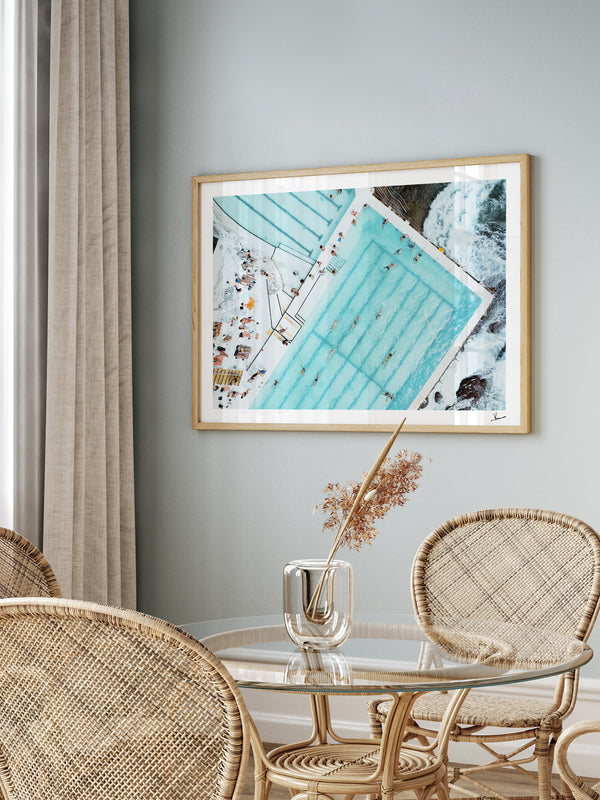 Bondi Icebergs Pool 02 - Wall Art Print