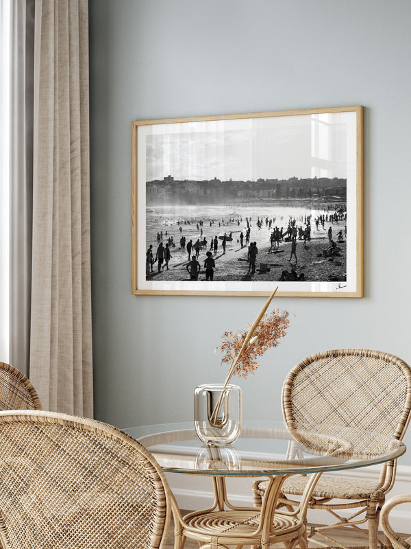 Bondi Beach 07 (B&W) - Wall Art Print