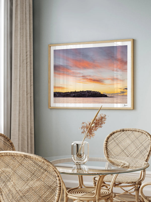 Painted Dawn - Bondi Wall Art Print