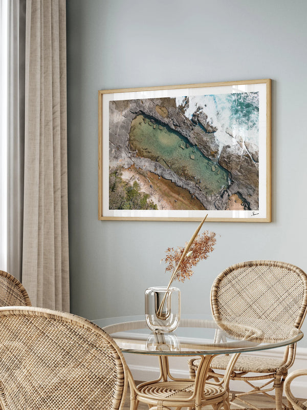 Angourie Rock Pool 01 - Wall Art Print