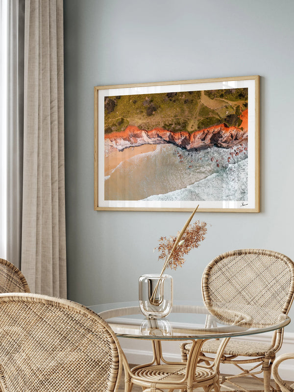 Red Cliff 03 - Wall Art Print