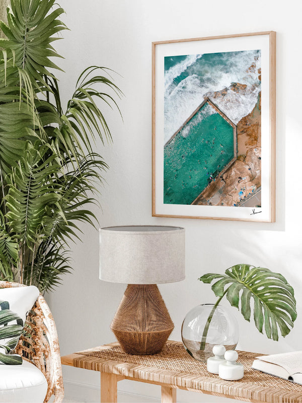 Cronulla pool 04 (southern bath) - Wall Art Print