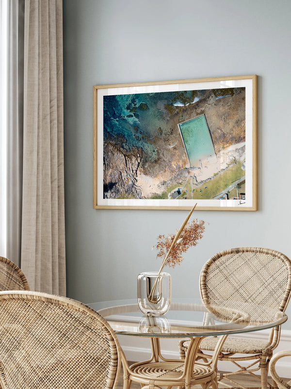 Cronulla - Shelly Beach Pool 01 - Wall Art Print