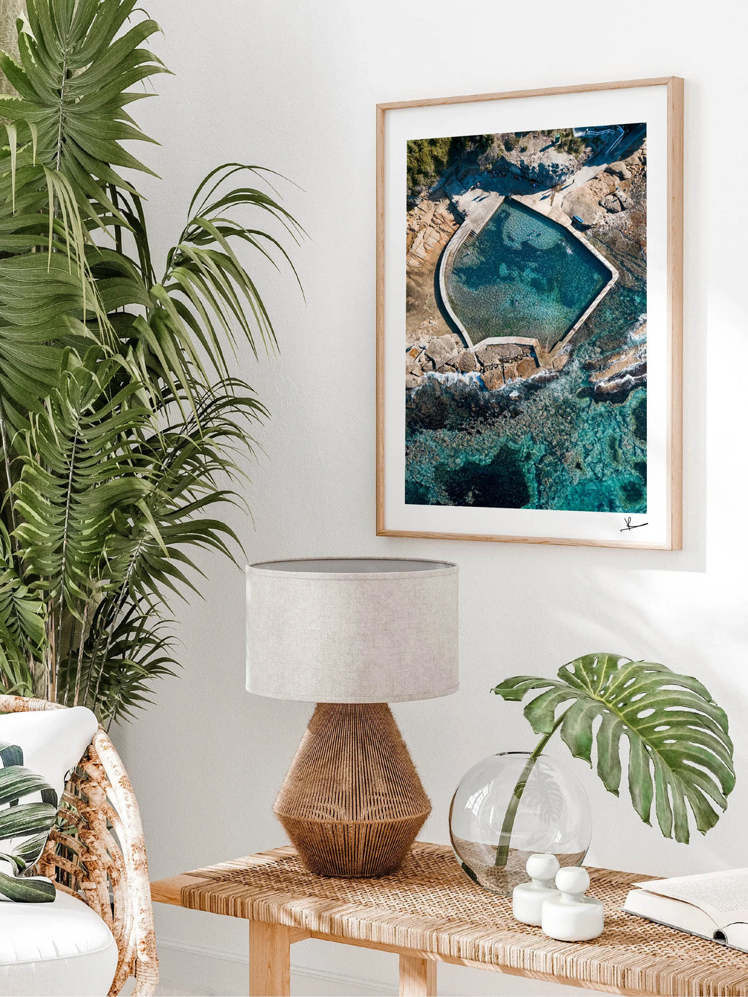 Malabar Rock Pool 01 - Wall Art Print