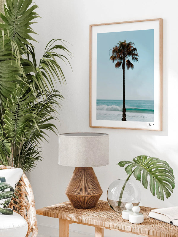 Palm Tree 01 (Whale Beach) - Wall Art Print