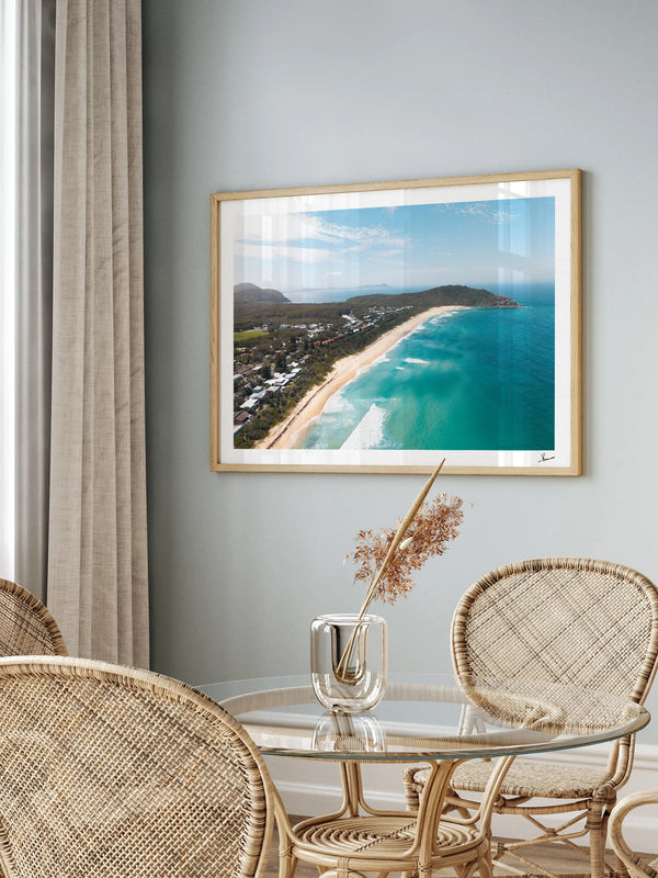 Boomerang Beach 02 - Wall Art Print