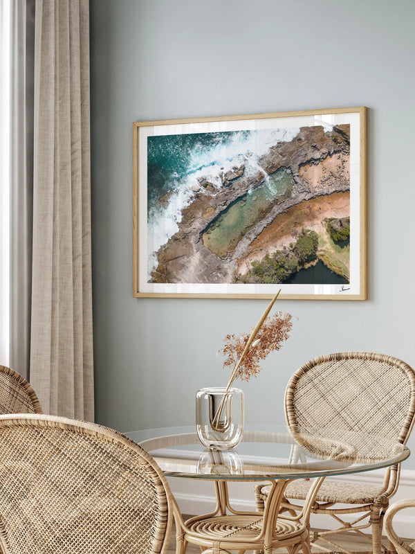 Angourie Rock Pool 02 - Wall Art Print