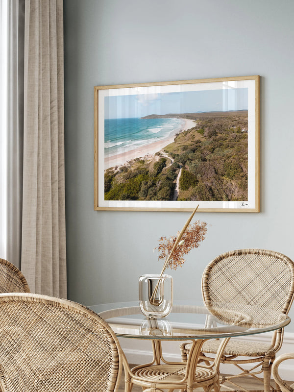 Angourie Back Beach 01 - Wall Art Print