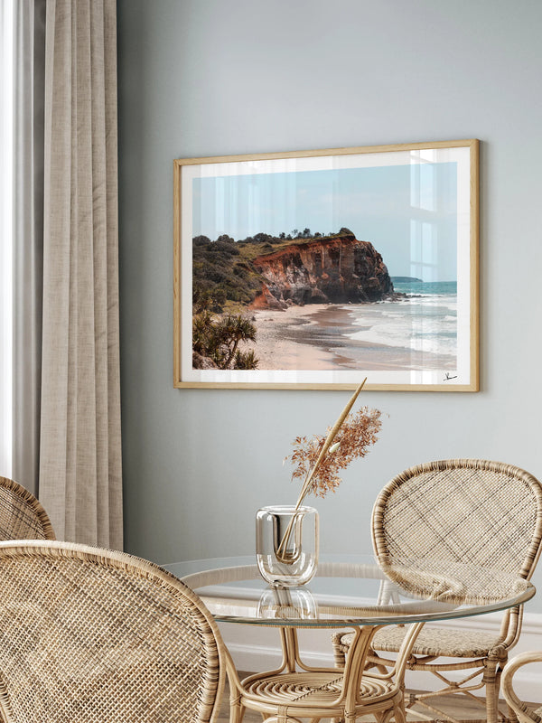 Red Cliff 02 - Wall Art Print