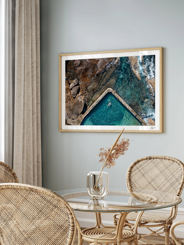 Malabar Rock Pool 02 - Wall Art Print