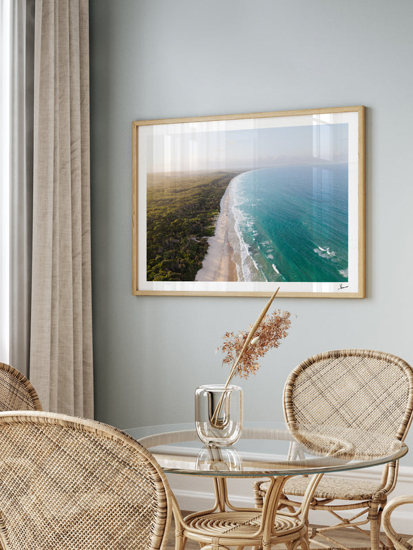 Noosa North Shore 01 – Sunshine Coast Wall Art Print