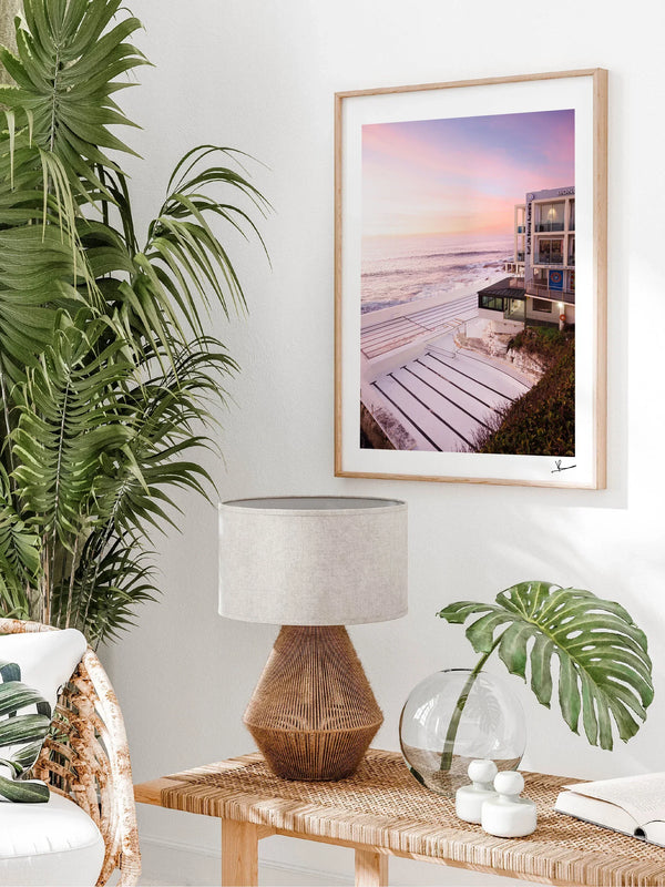 Thursday Cleaning Day – Bondi Icebergs Wall Art Print
