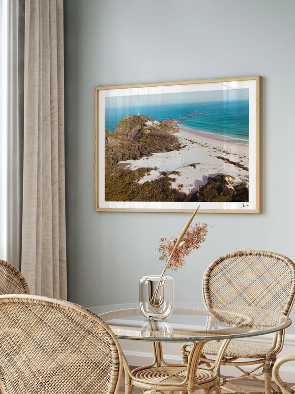 Sugarloaf Point Lighthouse 01 (Seal Rocks) - Wall Art Print