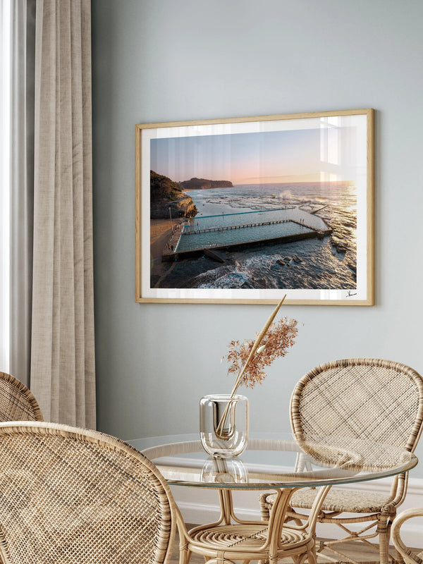 North Narrabeen Rock Pool 04 - Wall Art Print