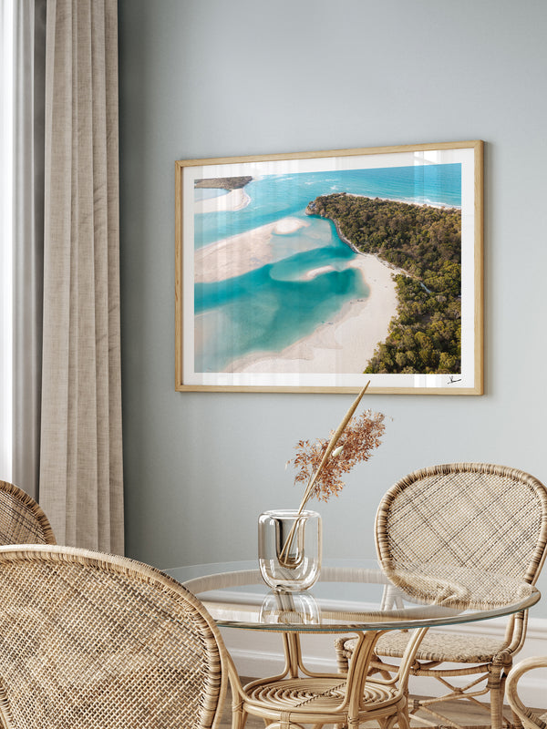 Noosa River Entrance – Sunshine Coast Wall Art Print
