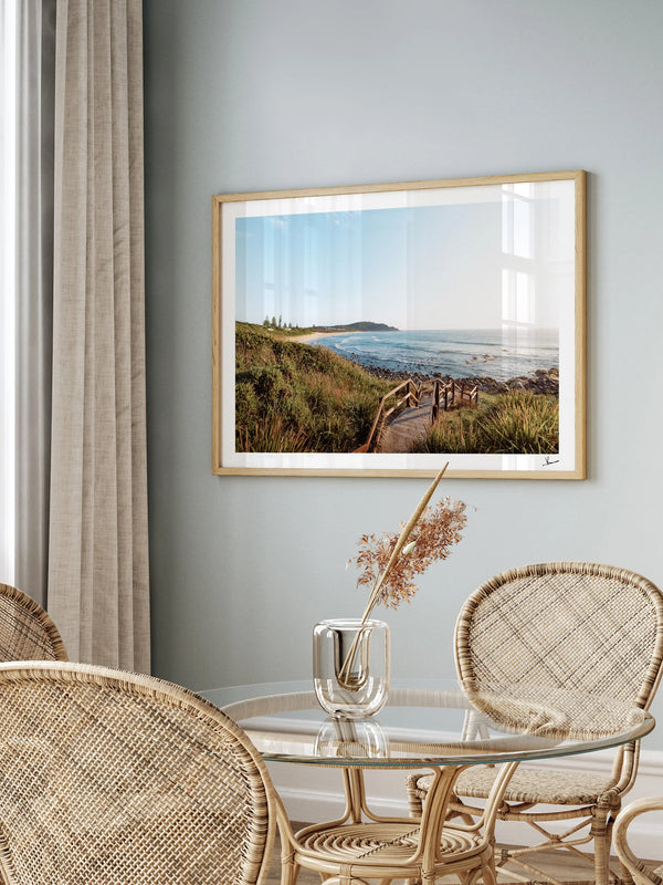 Boomerang Beach 01 - Wall Art Print
