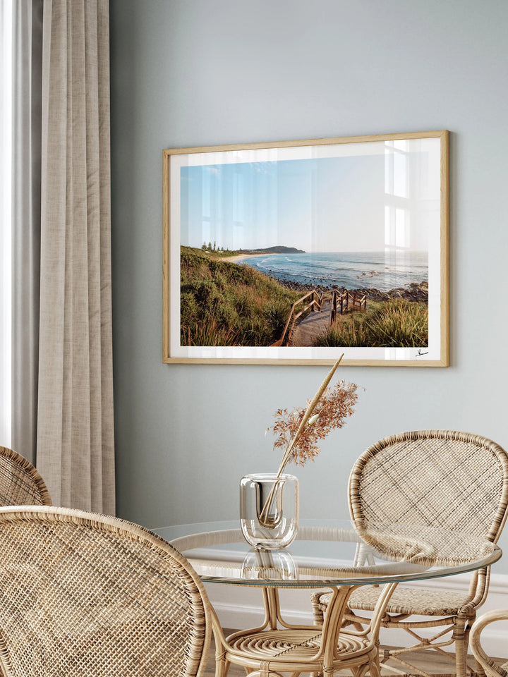 Boomerang Beach 01 - Wall Art Print