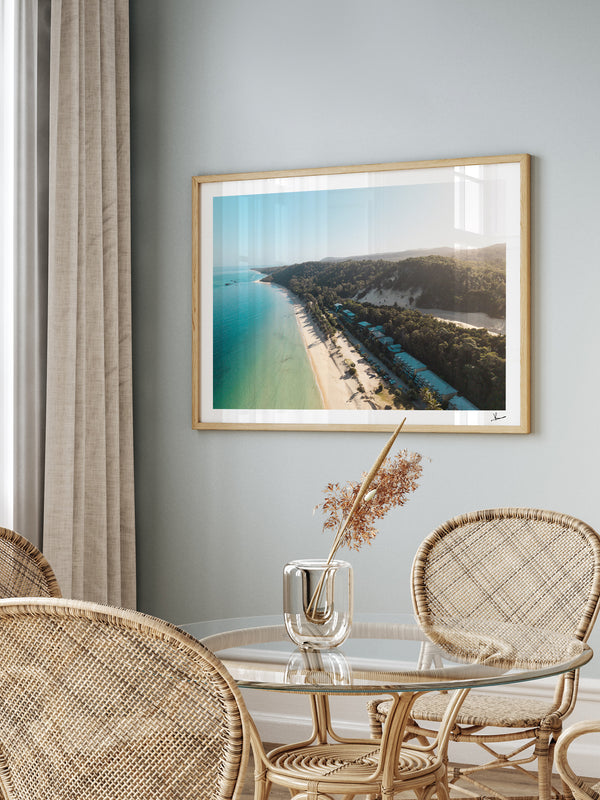 Tangalooma Beach - Moreton Island Wall Art Print
