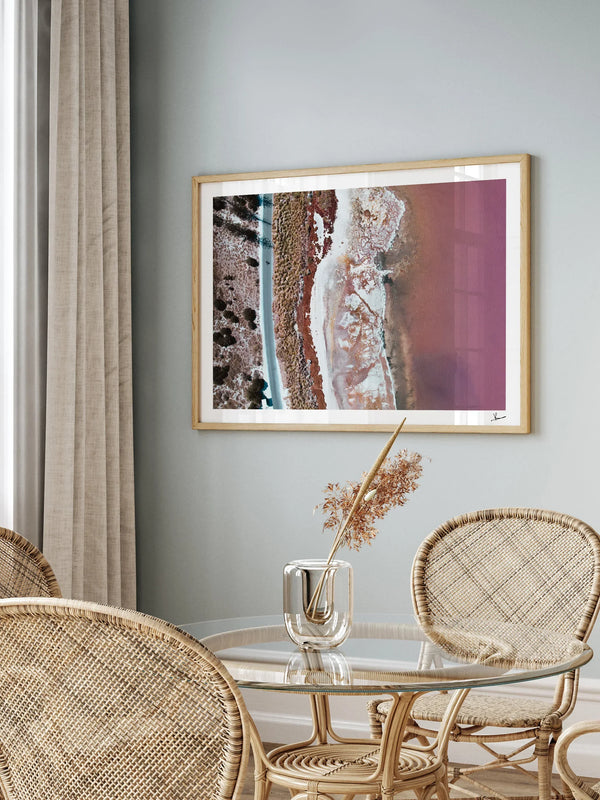 Salt Lake 01 - Wall Art Print