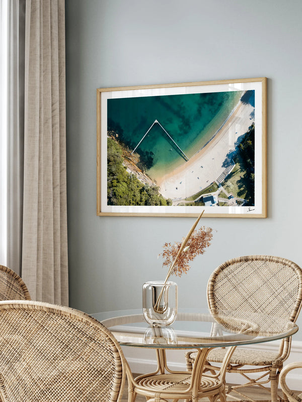 Little Manly Beach - Wall Art Print