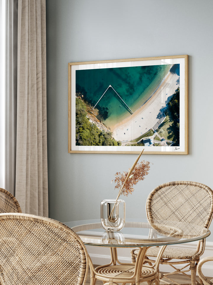 Little Manly Beach - Wall Art Print