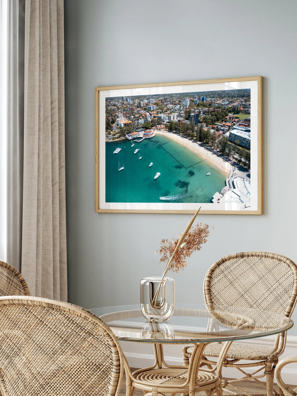 Manly Cove Beach - Wall Art Print