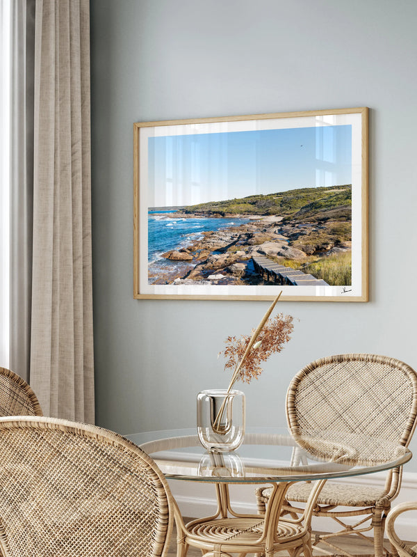 Cruwee Cove Beach 01 - Wall Art Print