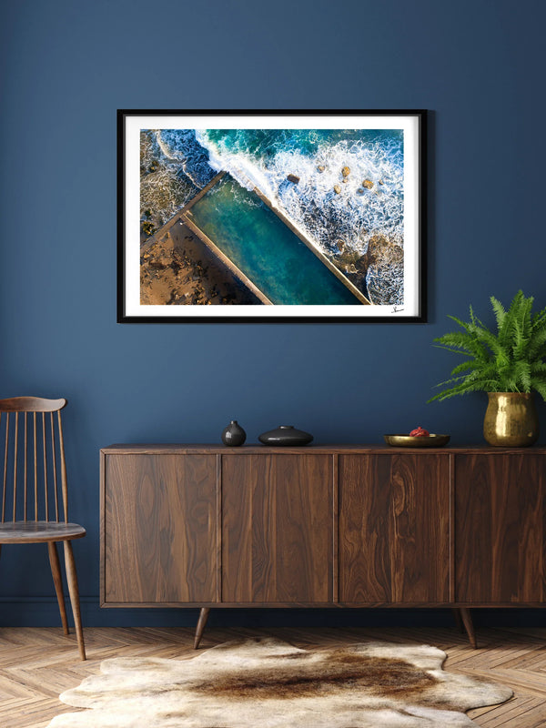 Newport Rockpool 01 - Wall Art Print