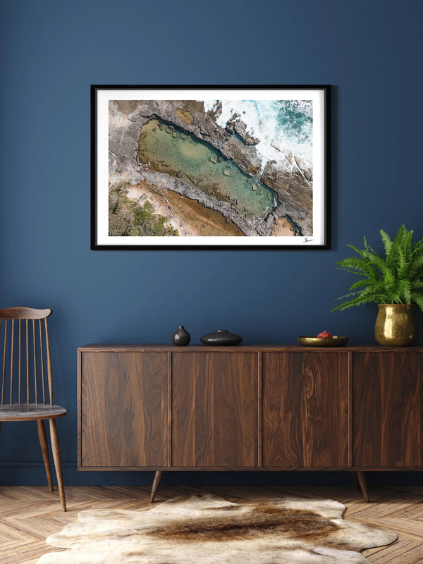 Angourie Rock Pool 01 - Wall Art Print