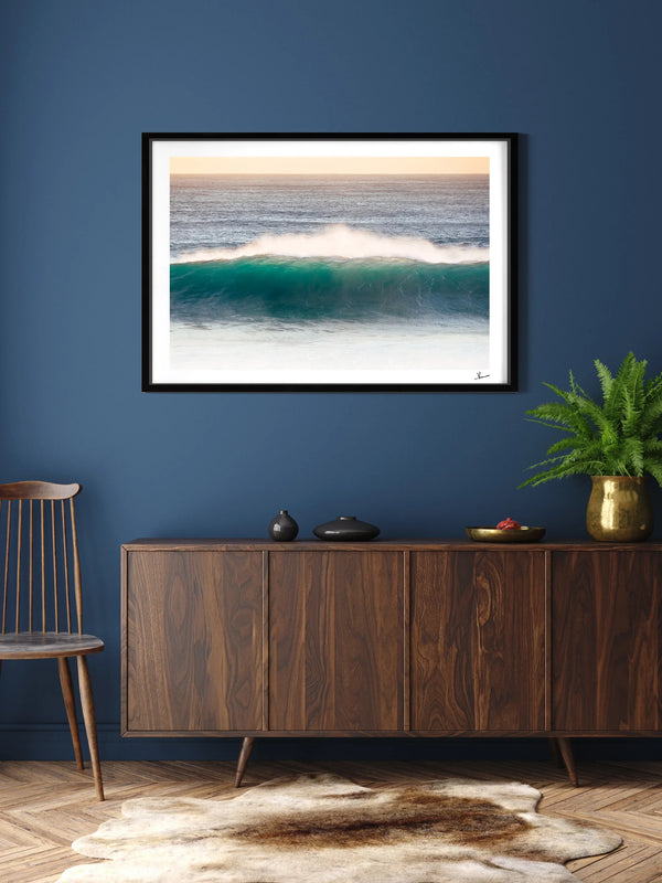Morning Perfection – Ocean Wave Wall Art Print