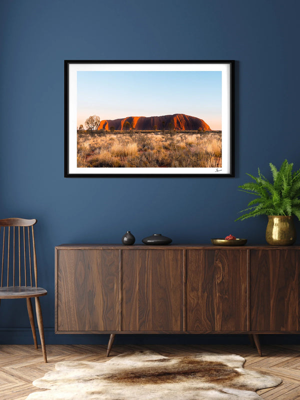 Uluru Sunrise 01 - Australian Wall Art Print