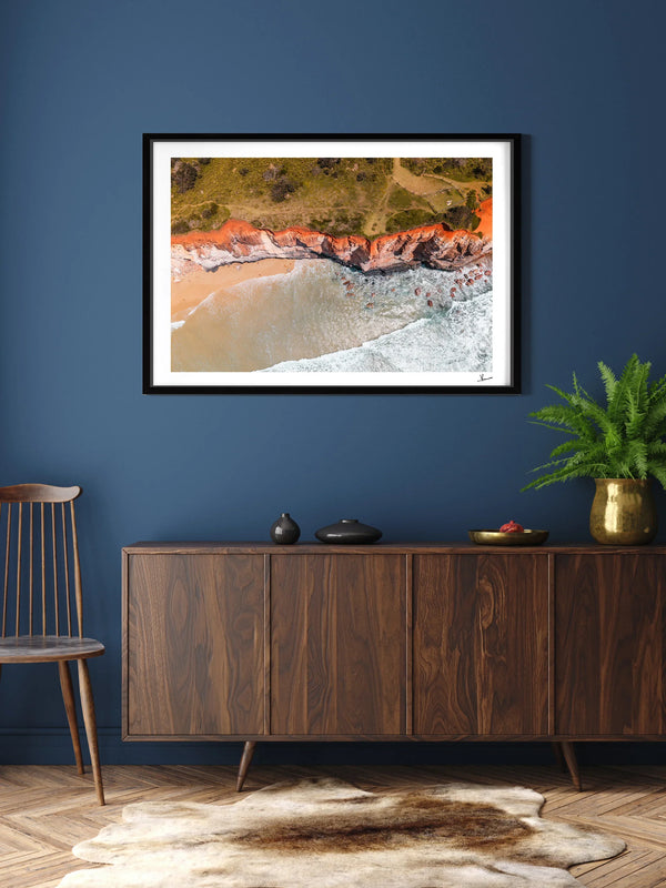 Red Cliff 03 - Wall Art Print