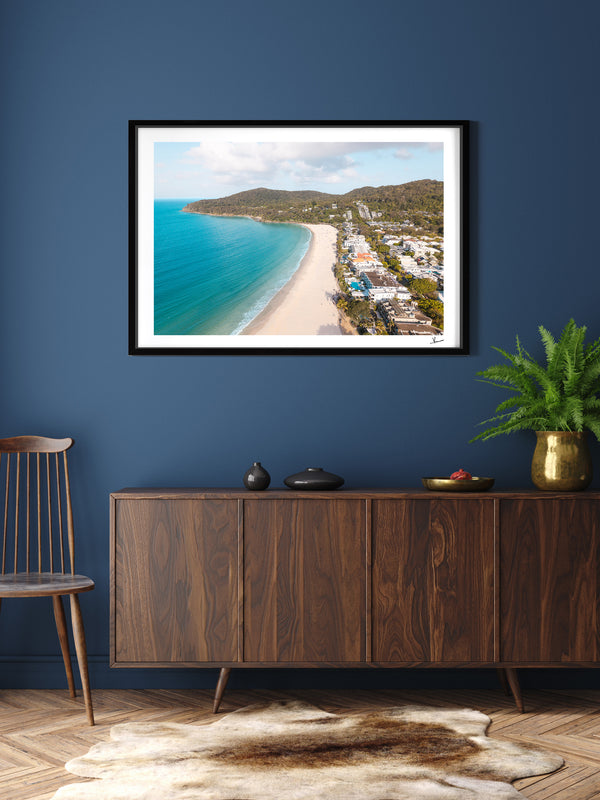 Noosa Main Beach 04 – Sunshine Coast Wall Art Print