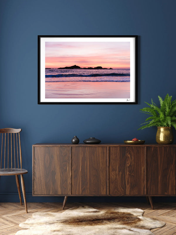 Sawtell Island Sunrise 01 - Wall Art Print