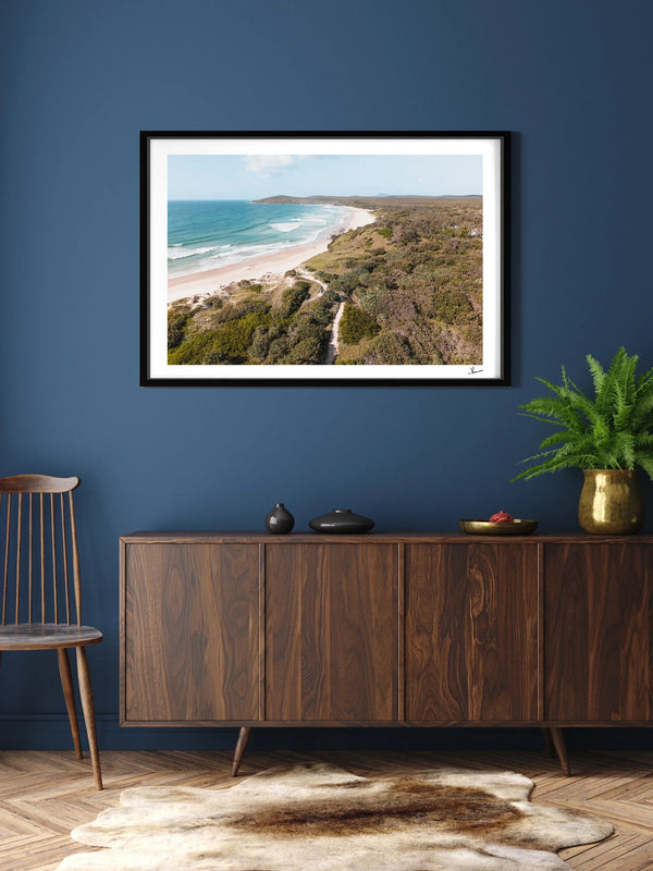 Angourie Back Beach 01 - Wall Art Print
