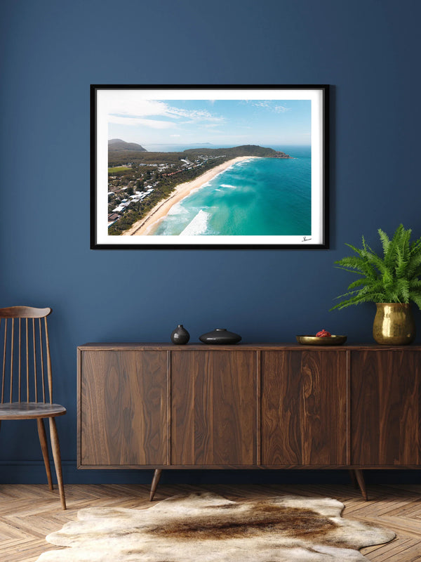 Boomerang Beach 02 - Wall Art Print
