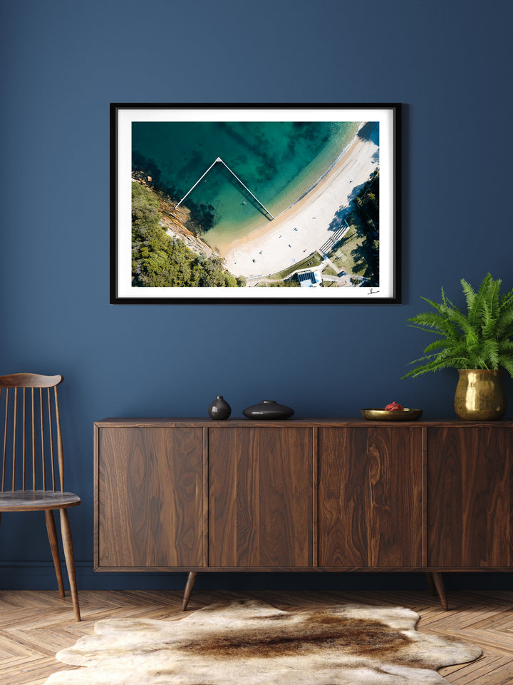 Little Manly Beach - Wall Art Print