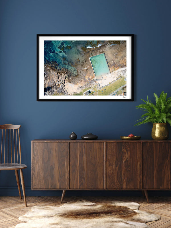 Cronulla - Shelly Beach Pool 01 - Wall Art Print