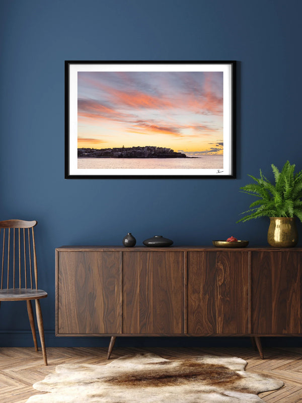 Painted Dawn - Bondi Wall Art Print