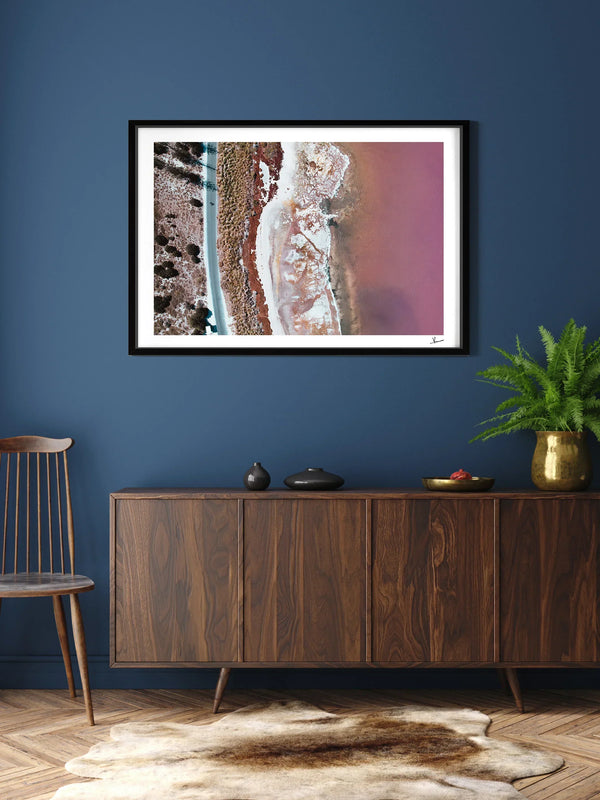 Salt Lake 01 - Wall Art Print