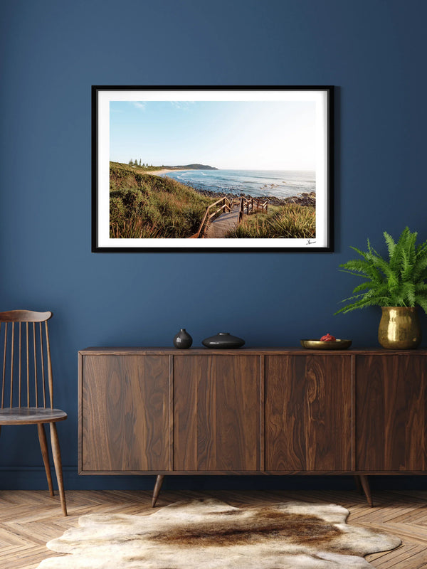 Boomerang Beach 01 - Wall Art Print
