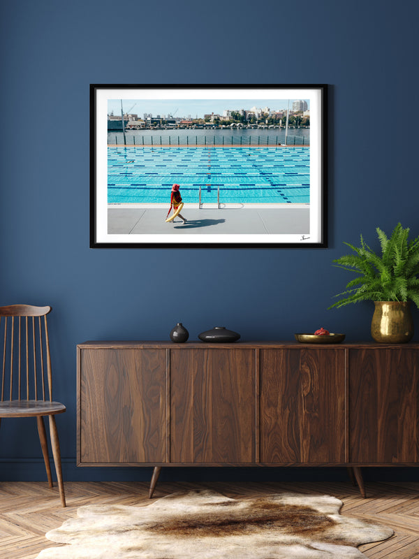 ABC pool 01 - Wall Art Print